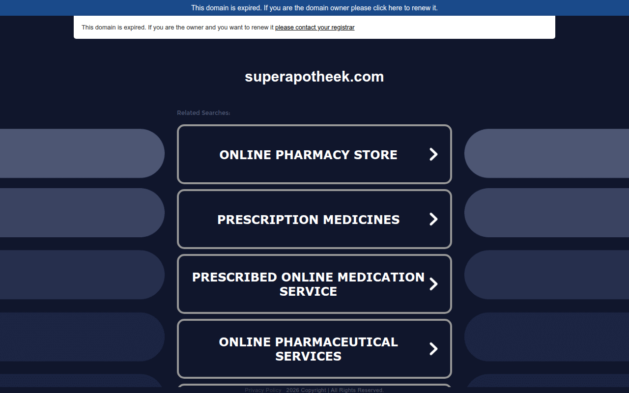Screenshot van superapotheek.com