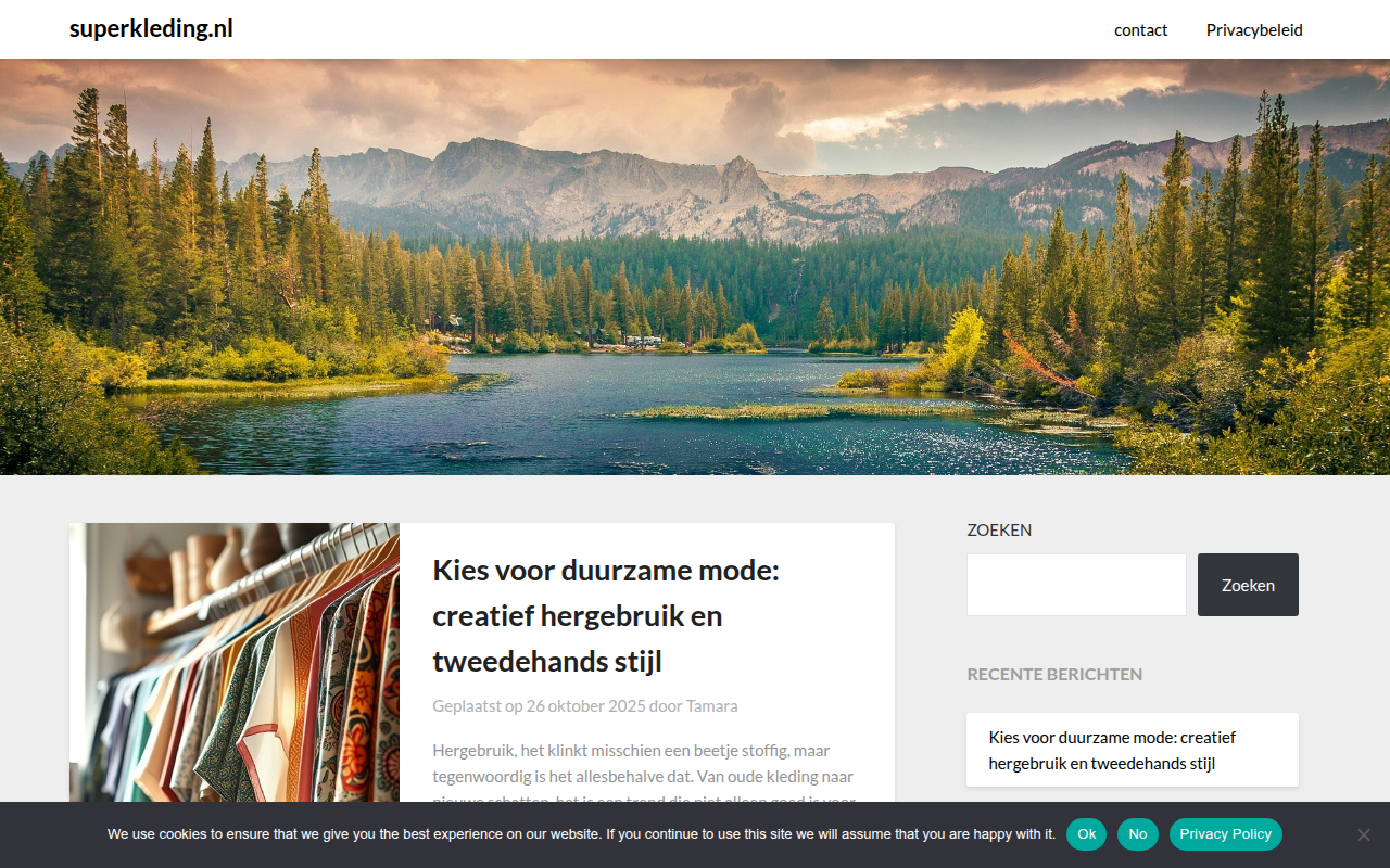 Screenshot van Superkleding