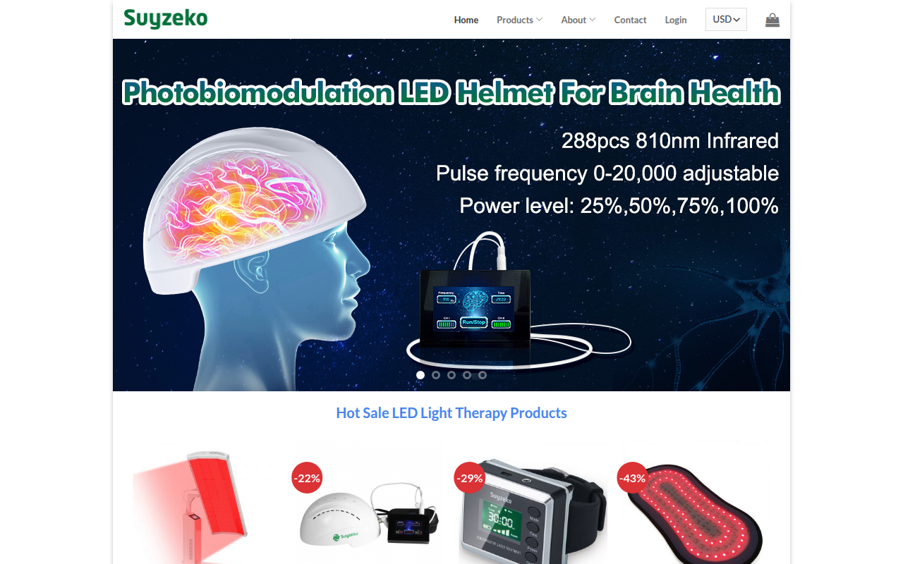 Screenshot van suyzeko.com