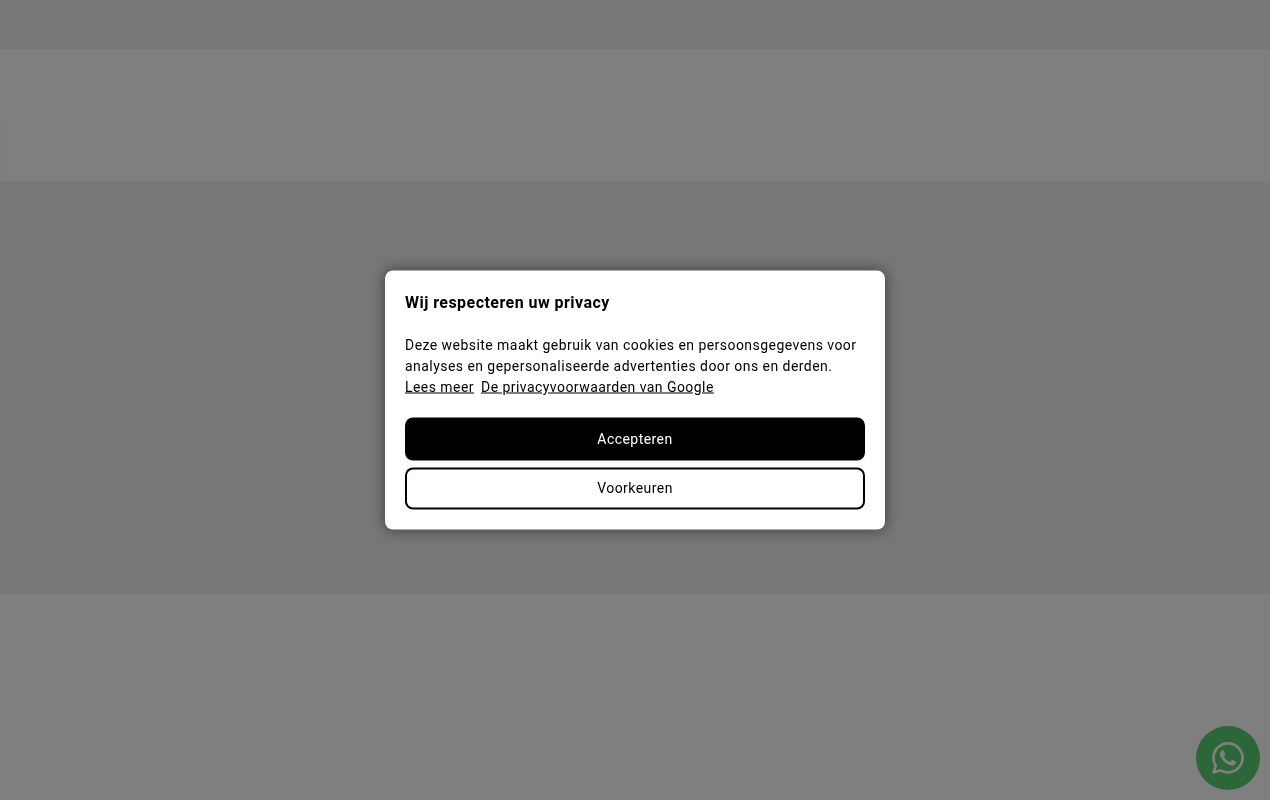 Screenshot van takeaware.nl