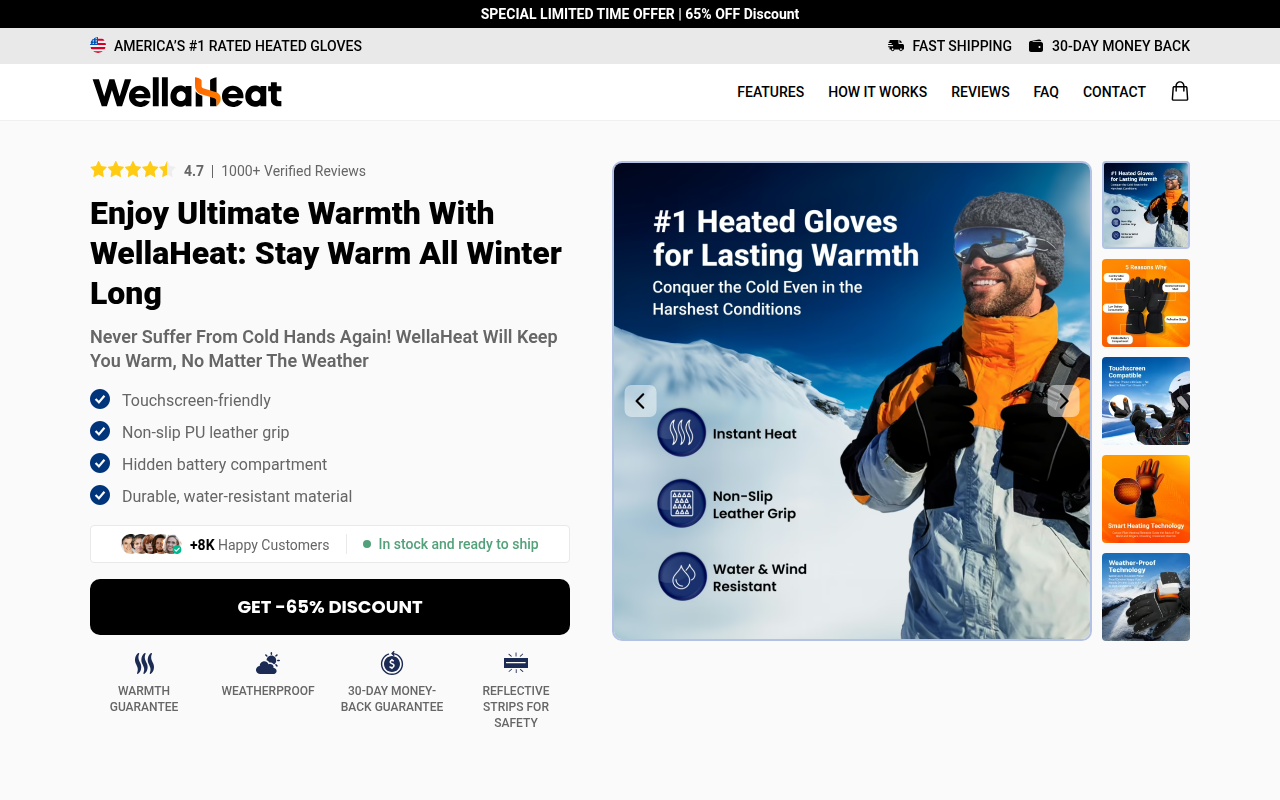 Screenshot van takewellaheat.com