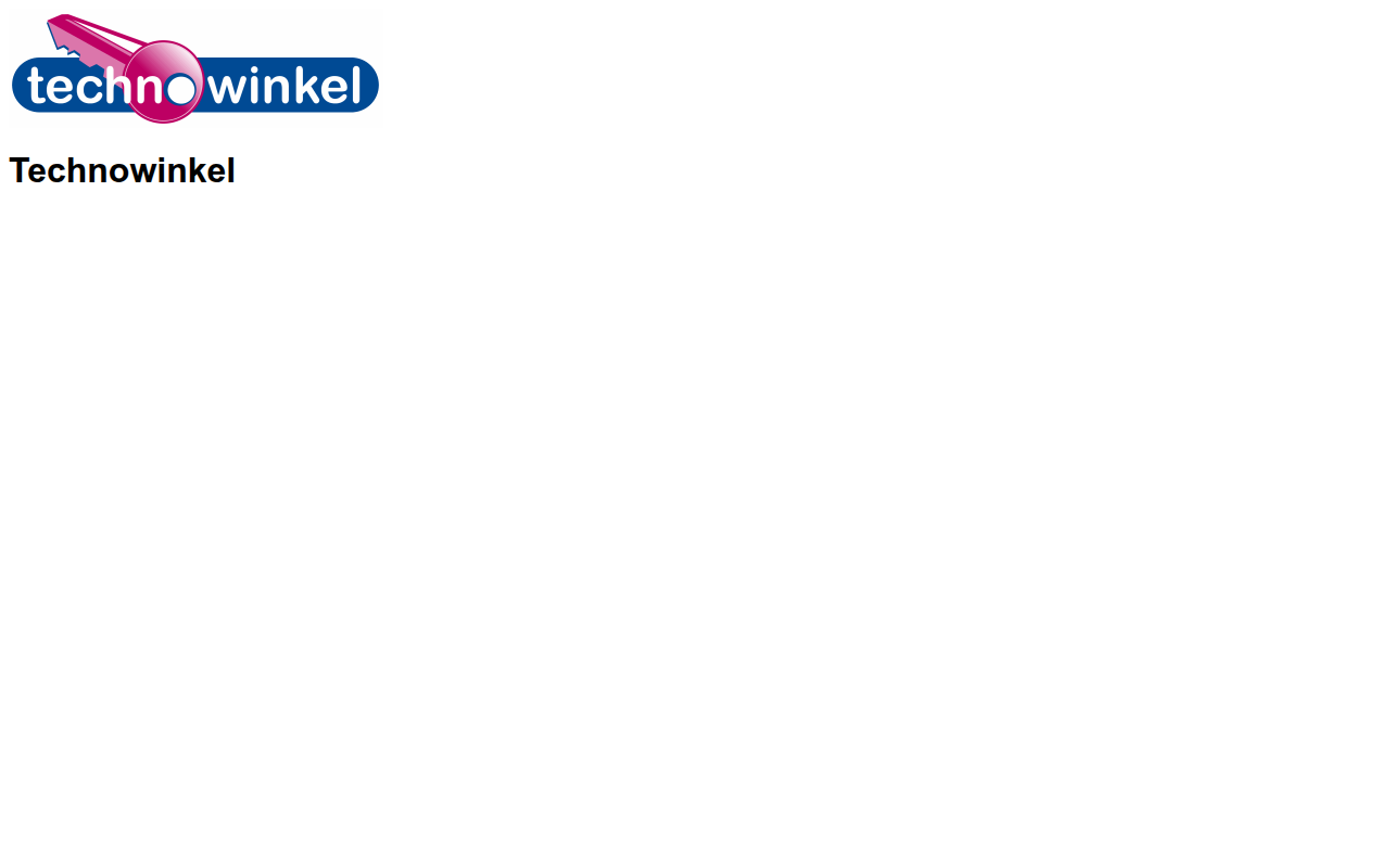 Screenshot van Technowinkel