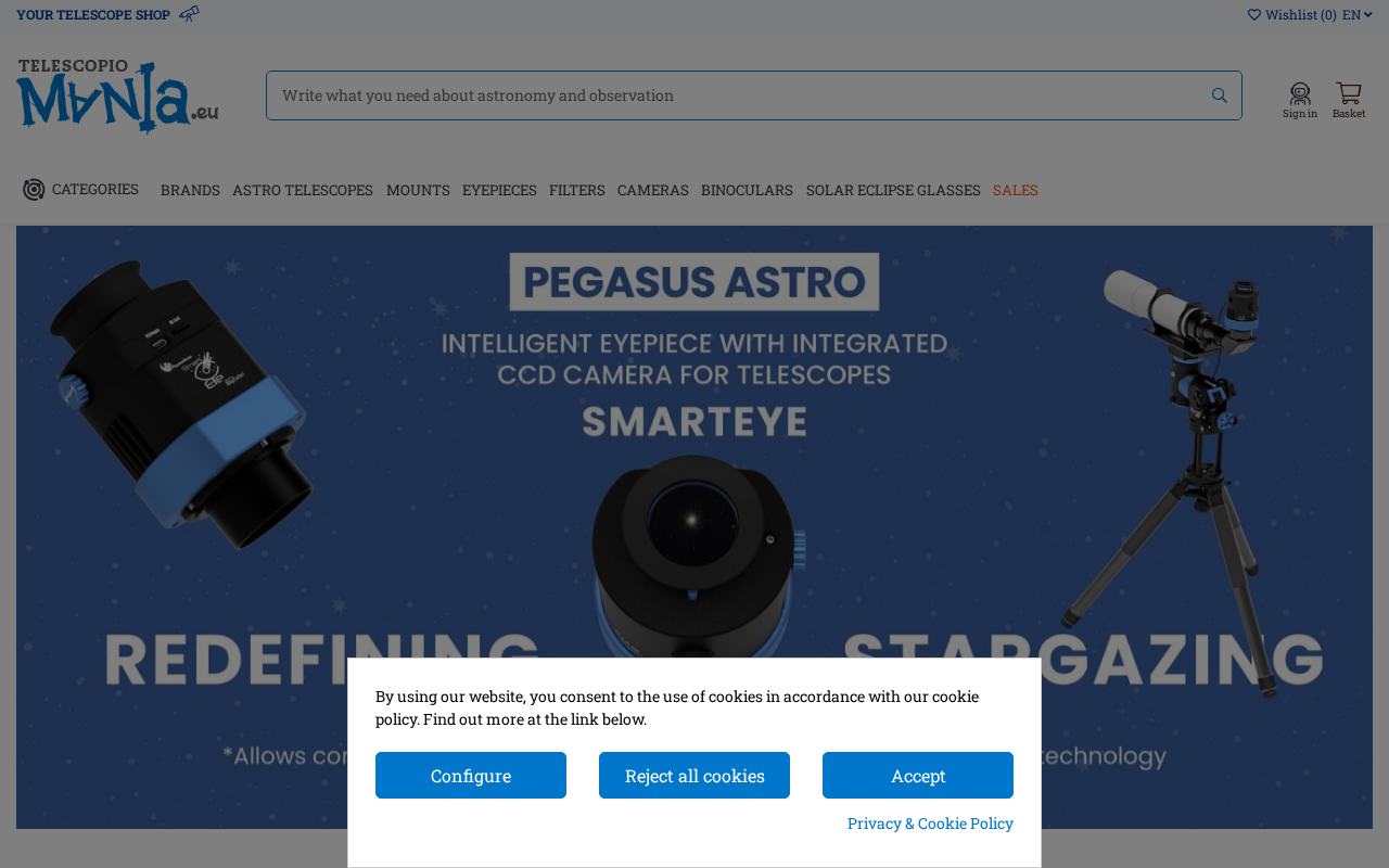 Screenshot van telescopiomania.eu