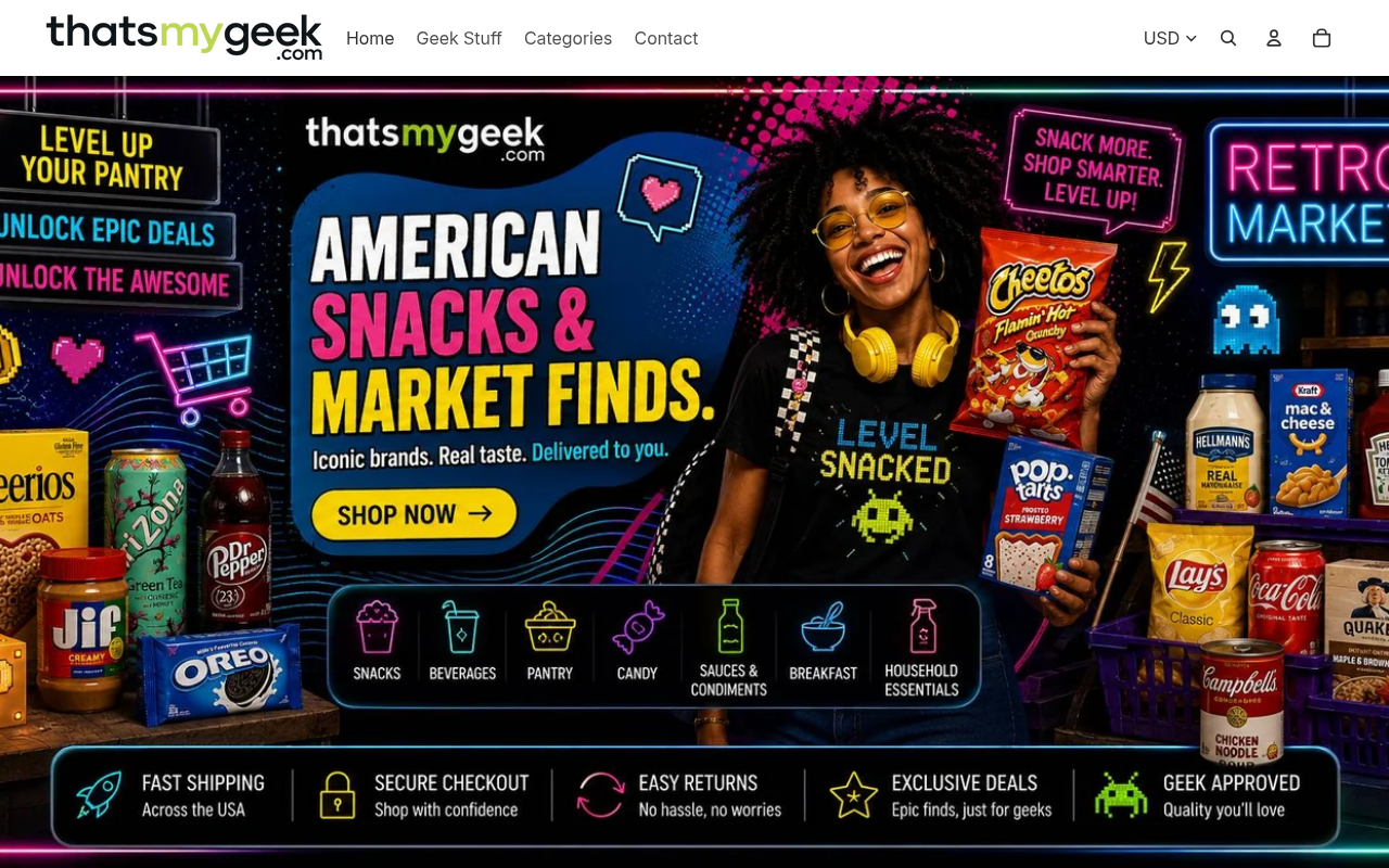 Screenshot van thatsmygeek.com