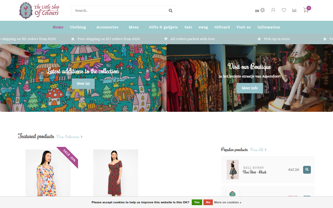 Screenshot van thelittleshopofcolours.com