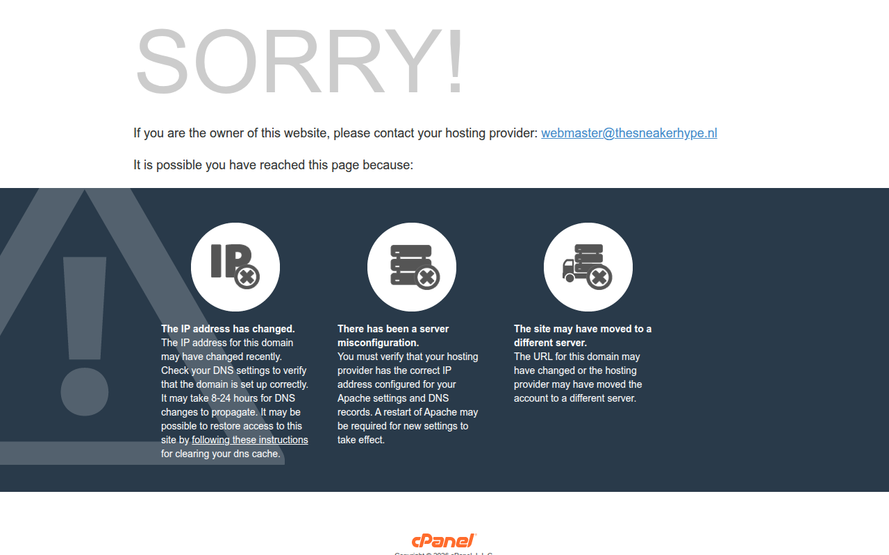 Screenshot van Thesneakerhype