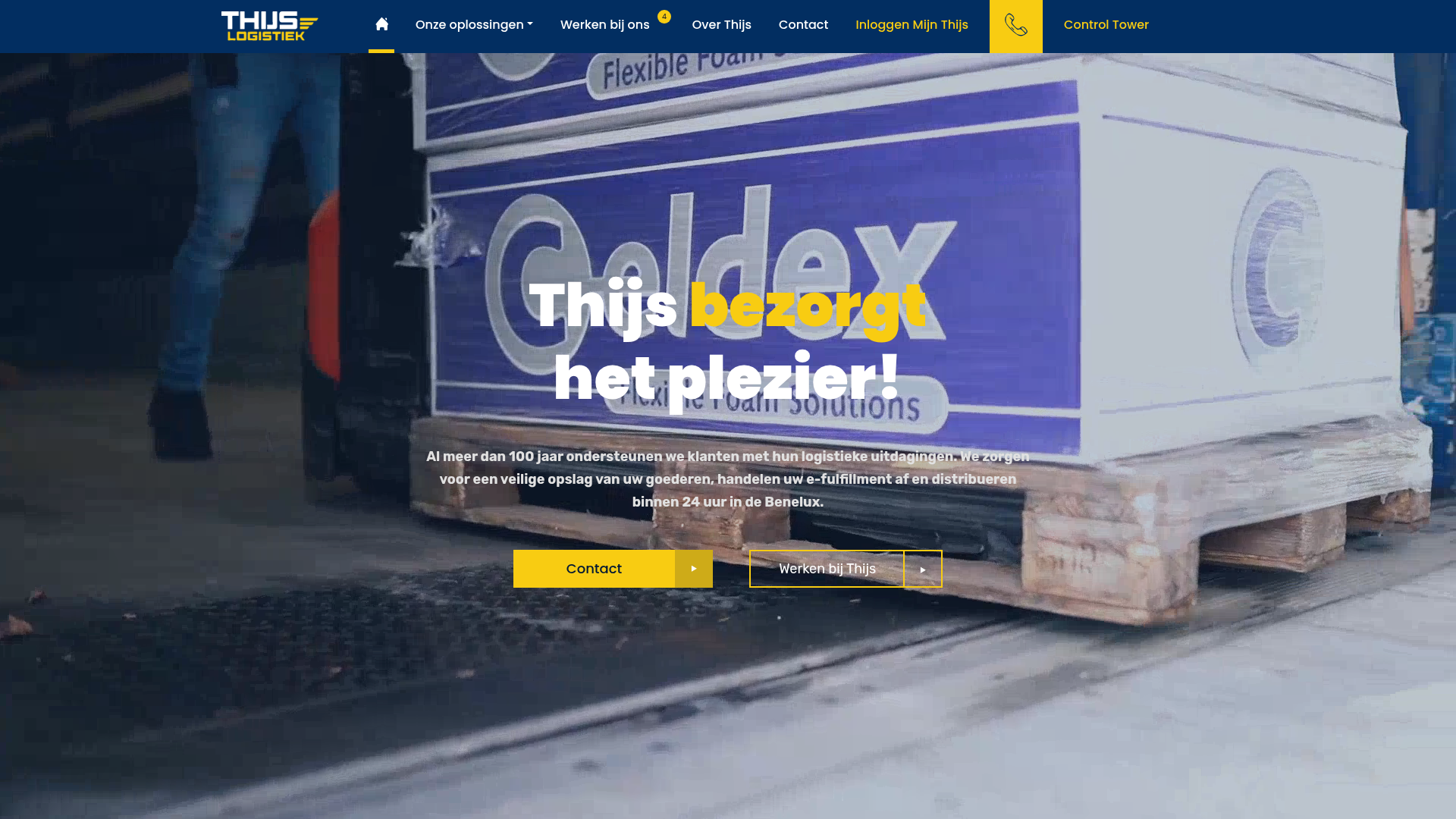 Screenshot van thijs.nl
