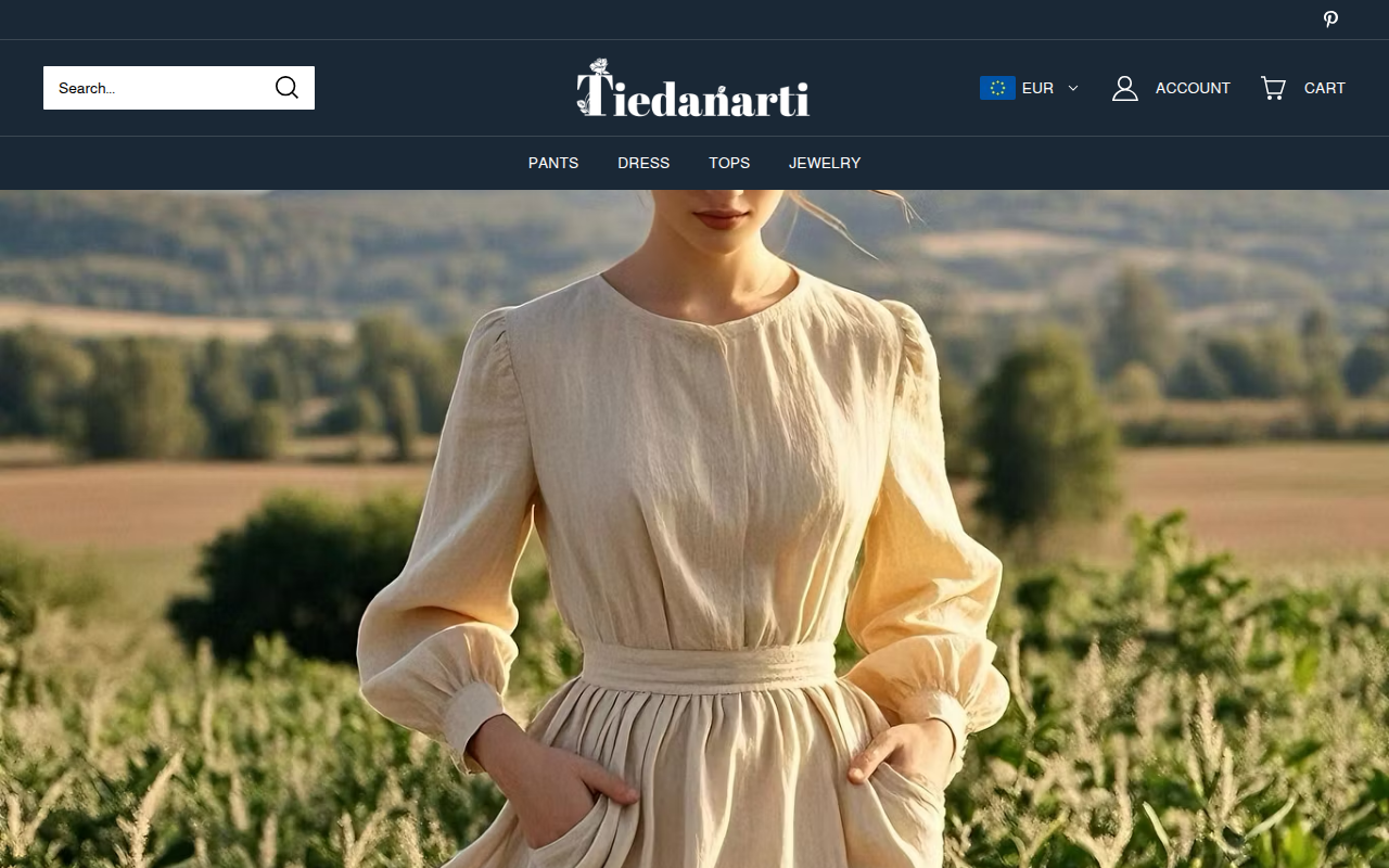 Screenshot van tiedanarti.com