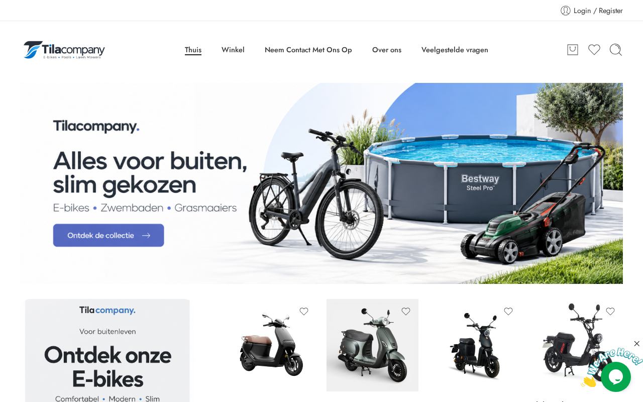 Screenshot van tilascompany.com