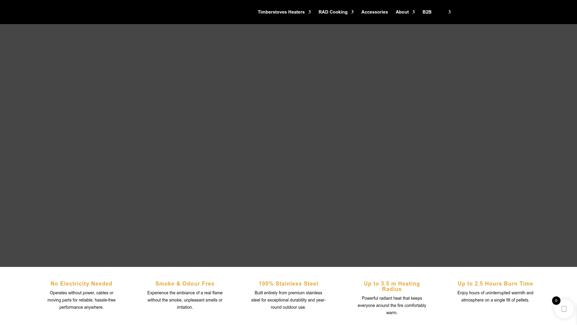 Screenshot van timberstoves.eu