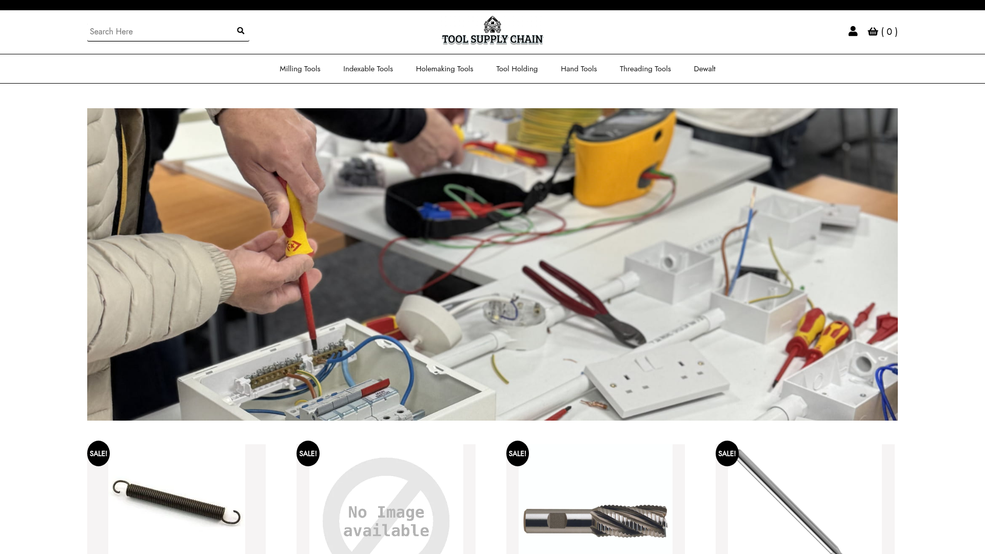 Screenshot van toolsupplychain.com