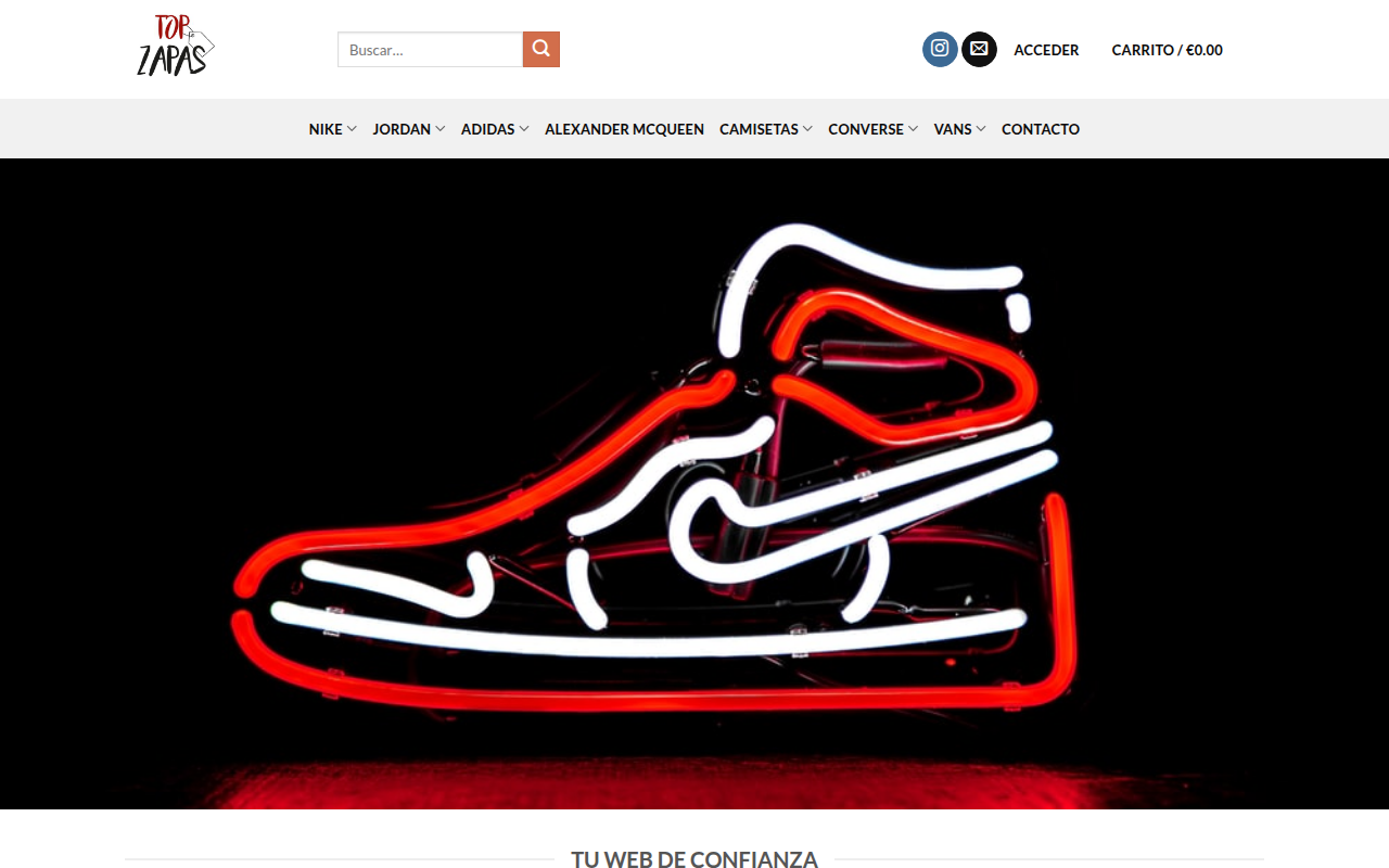 Screenshot van topzapas.com