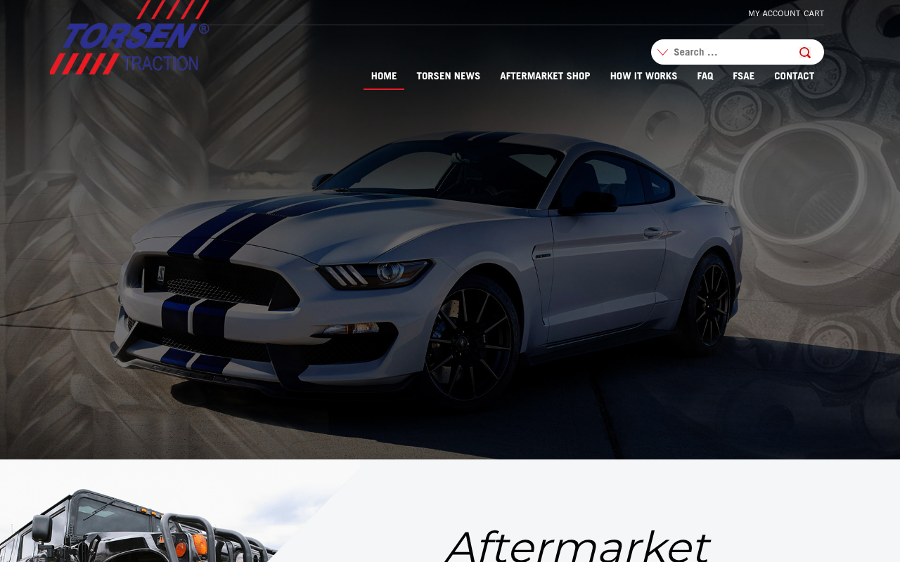 Screenshot van torsen.com