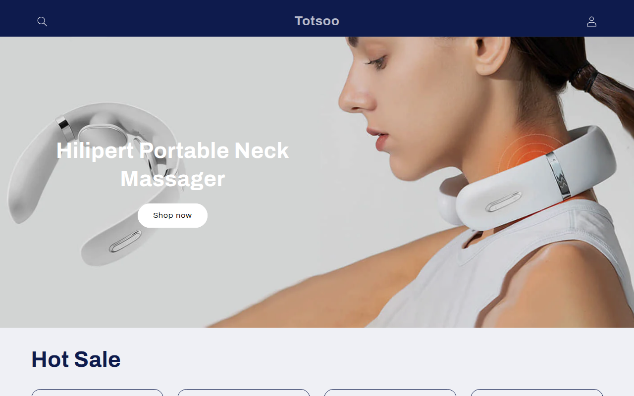 Screenshot van totsoo.com