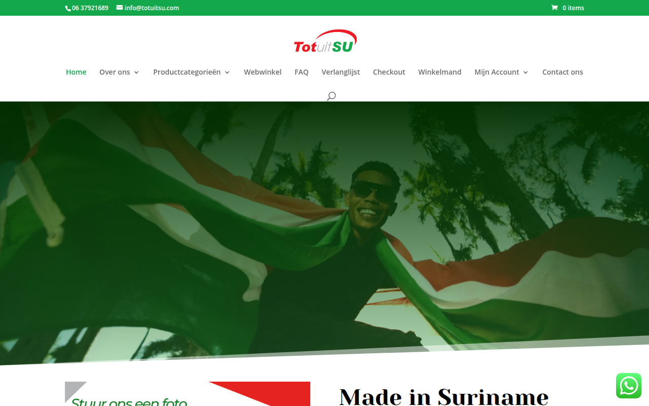Screenshot van totuitsu.com