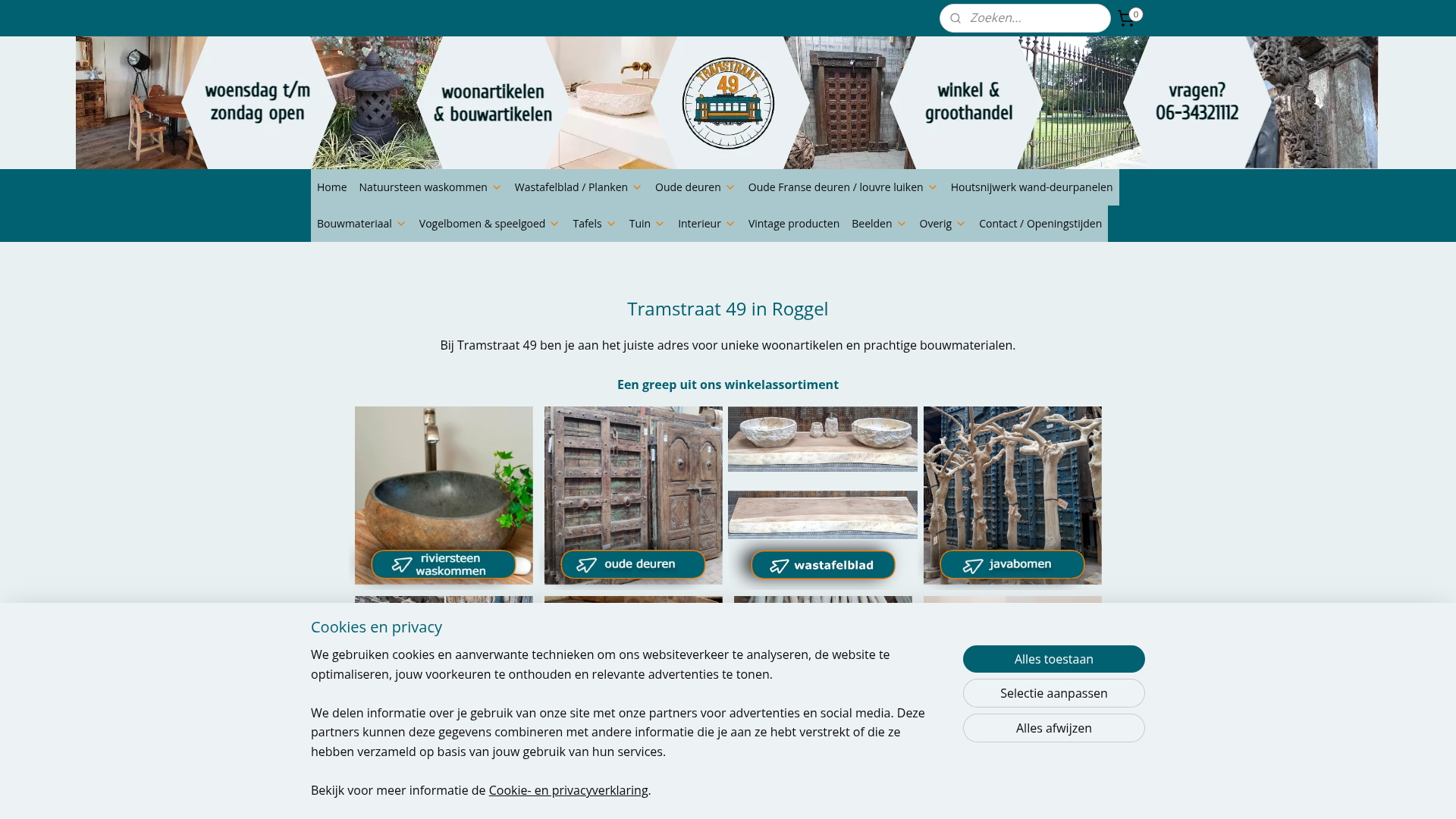 Screenshot van tramstraat49.nl