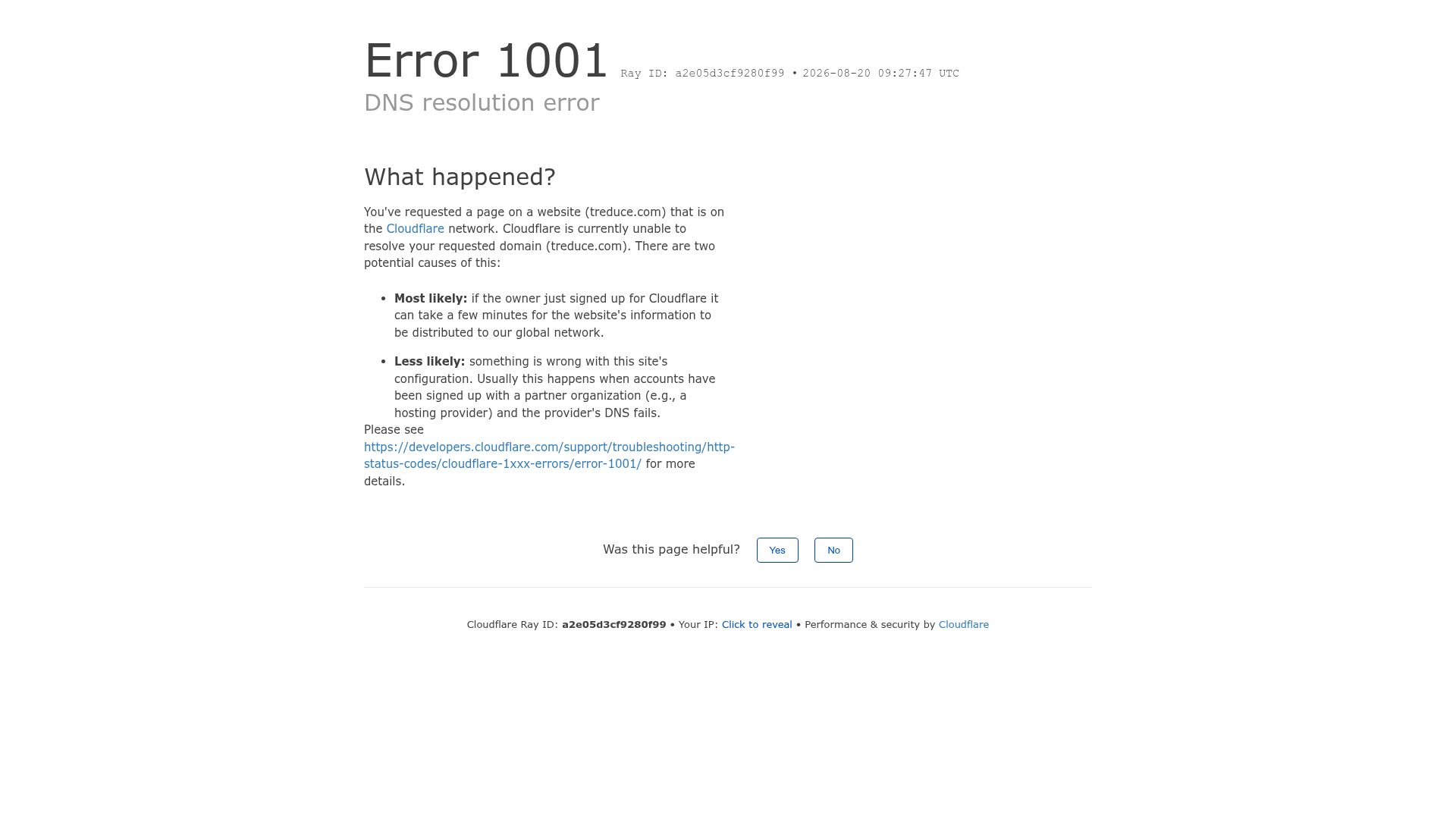 Screenshot van treduce.com