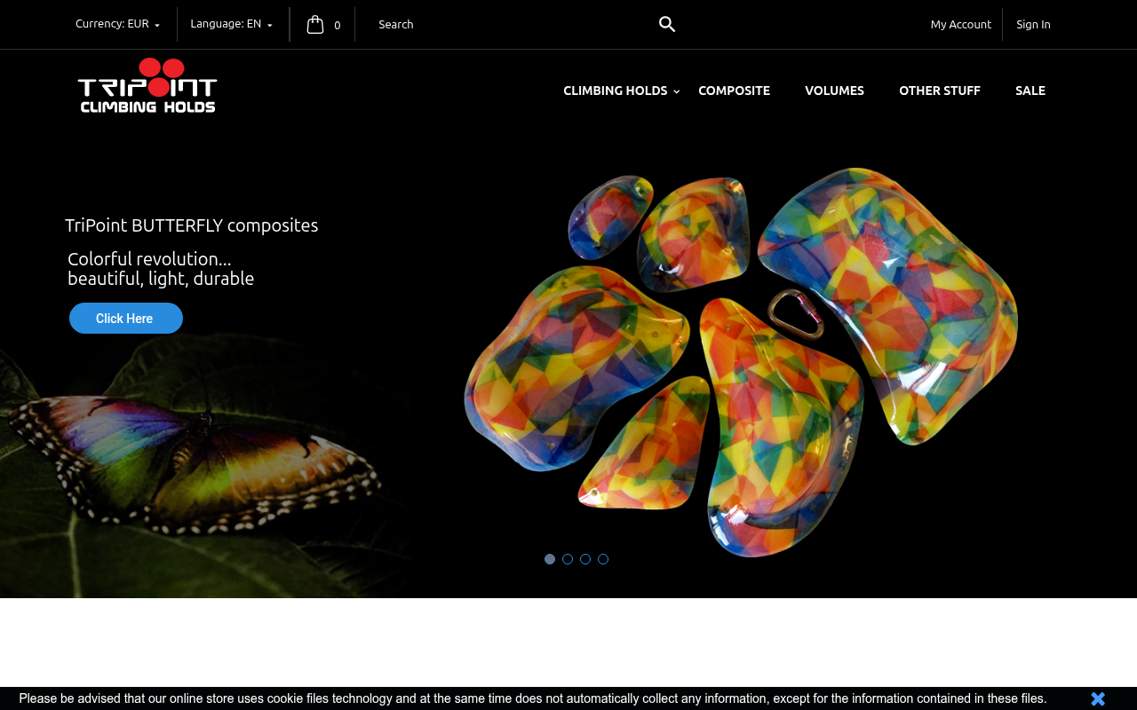 Screenshot van tripoint-holds.com