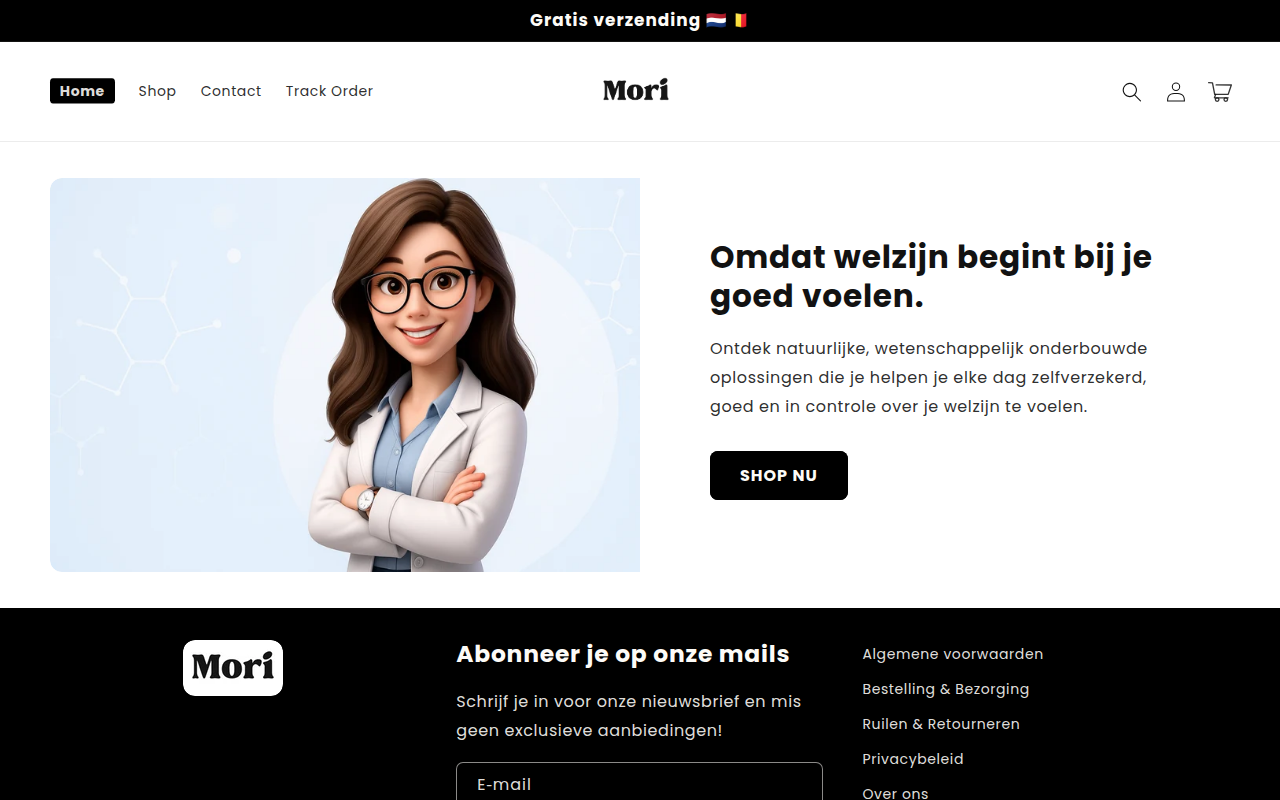 Screenshot van Trymori