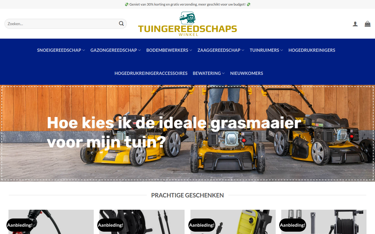 Screenshot van tuinexpertnl.com