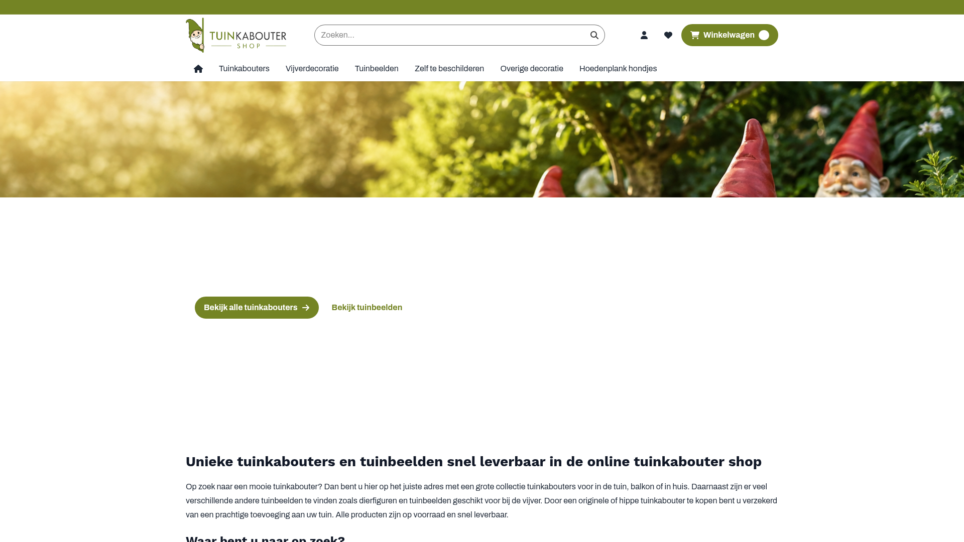 Screenshot van tuinkaboutershop.nl