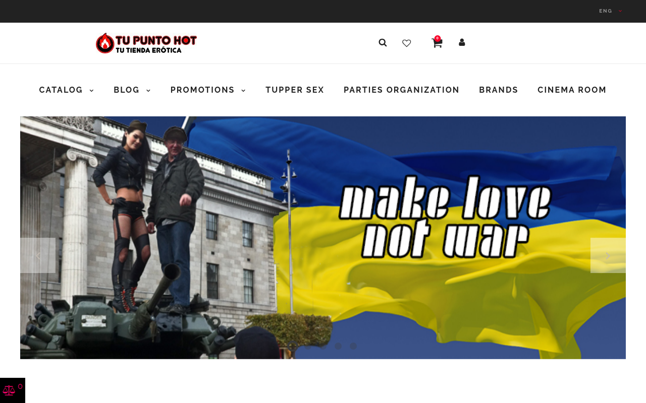 Screenshot van tupuntohot.com