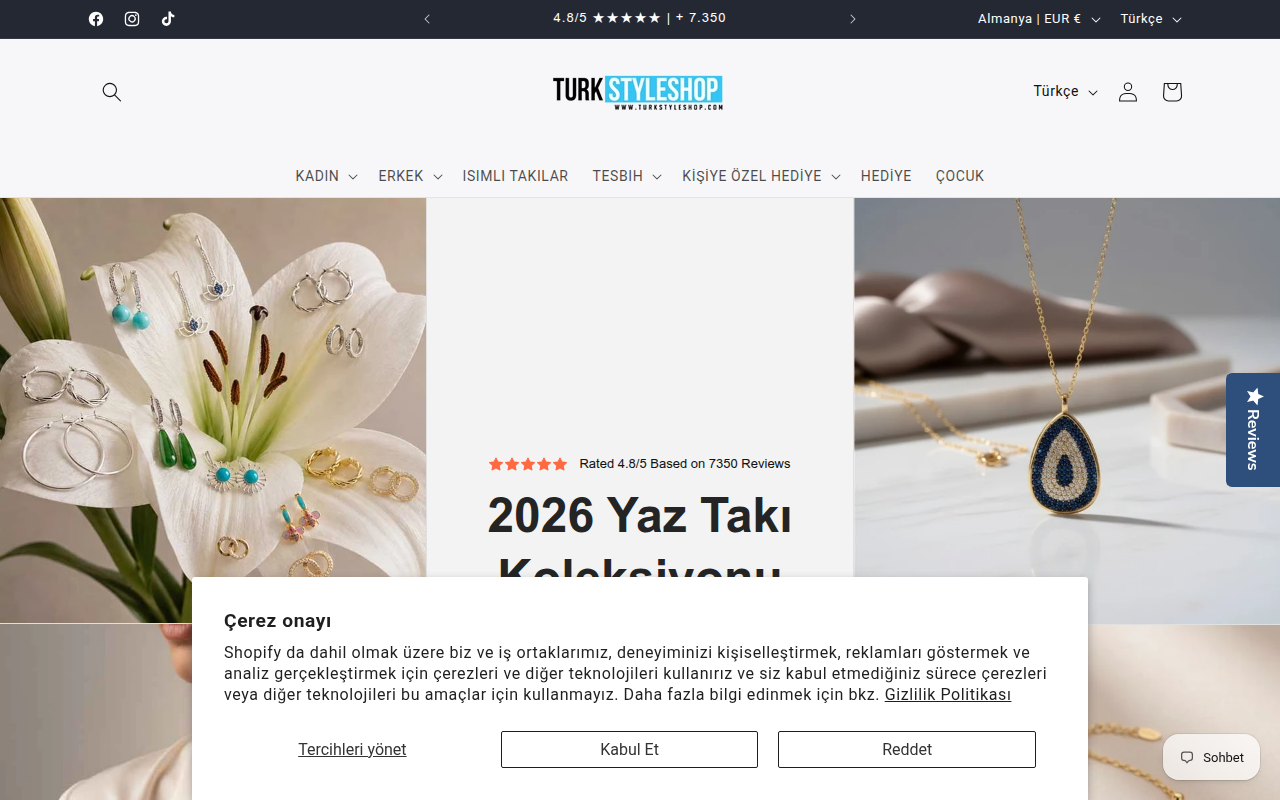 Screenshot van turkstyleshop.de