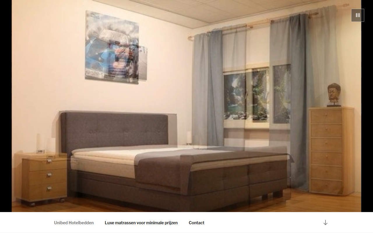 Screenshot van unibed.nl