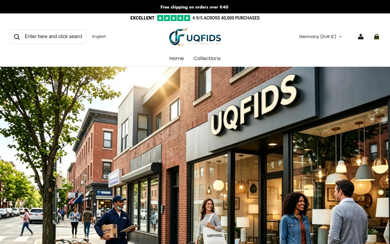 Screenshot van uqfids.com