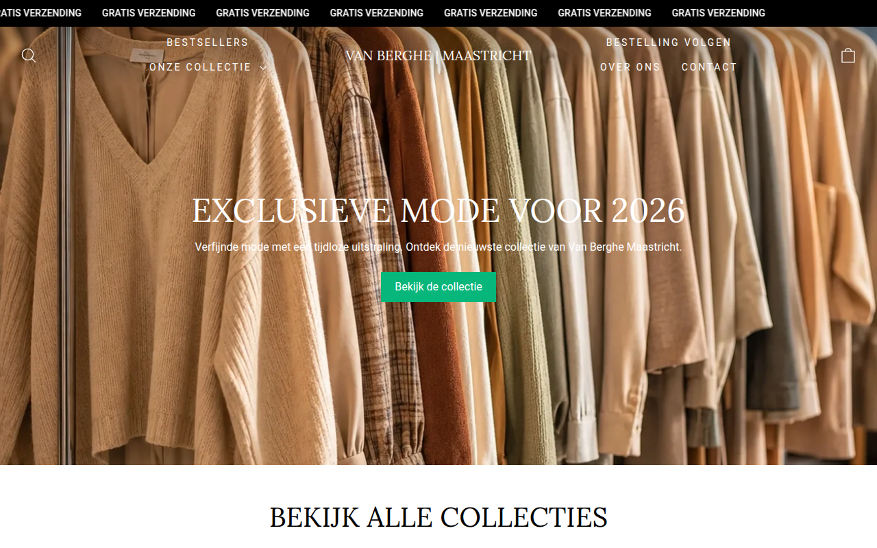 Screenshot van vanberghemaastricht.com