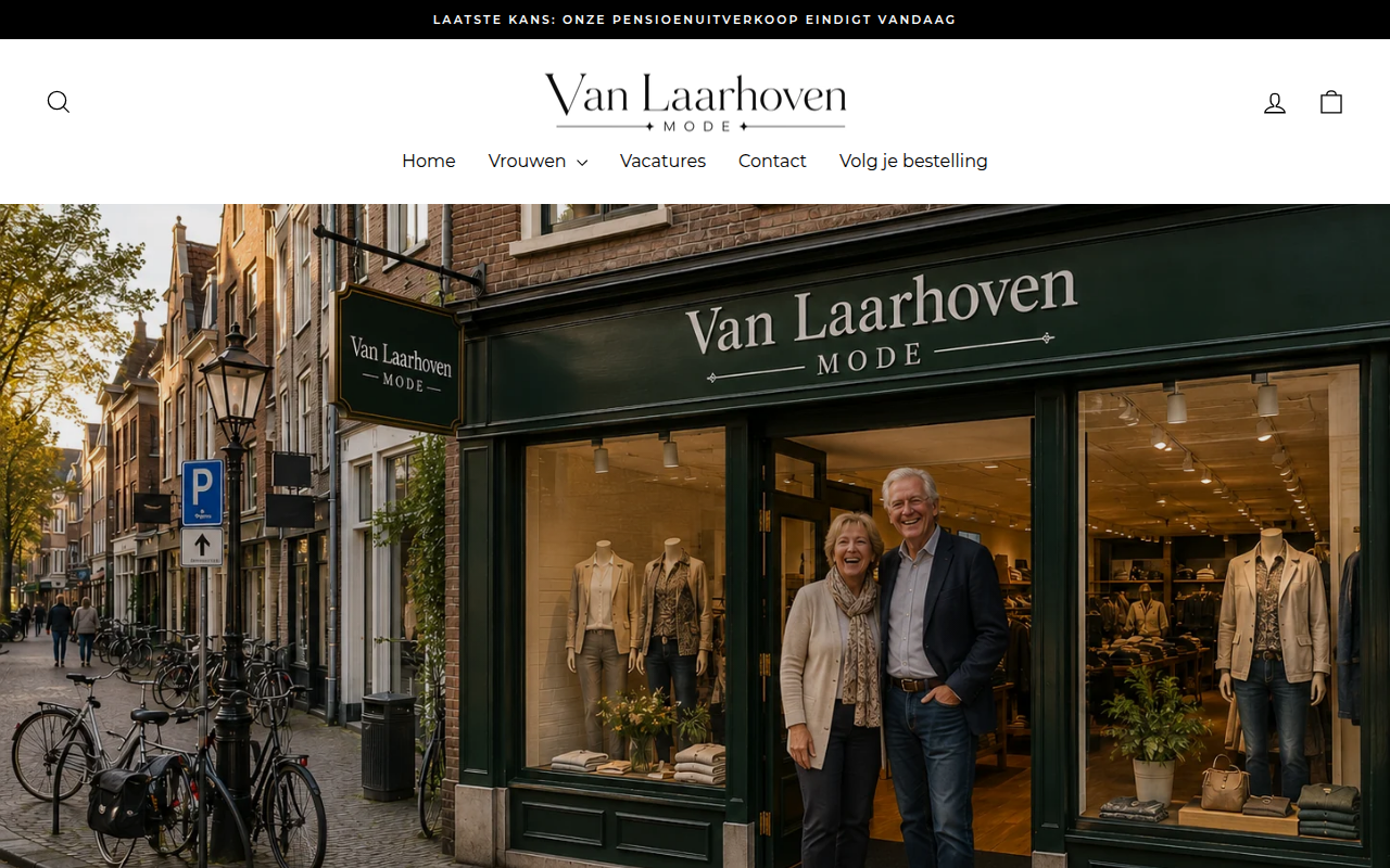 Screenshot van Vanlaarhovenmode