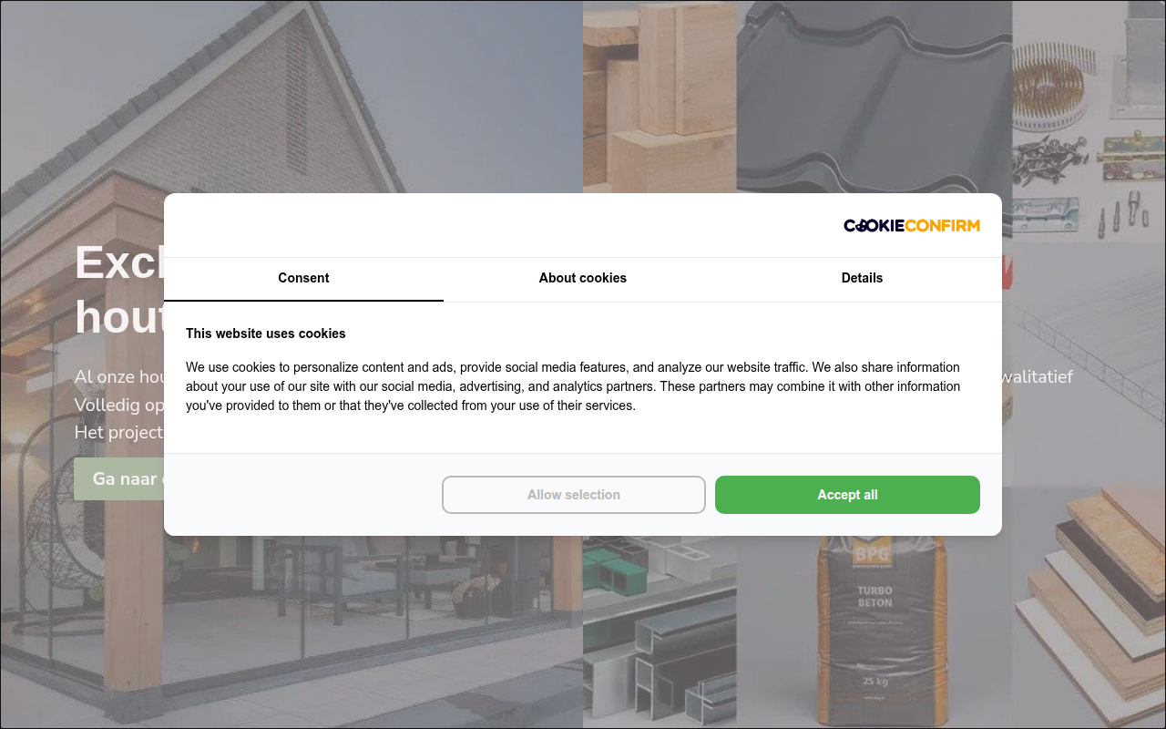 Screenshot van vanviegen.com
