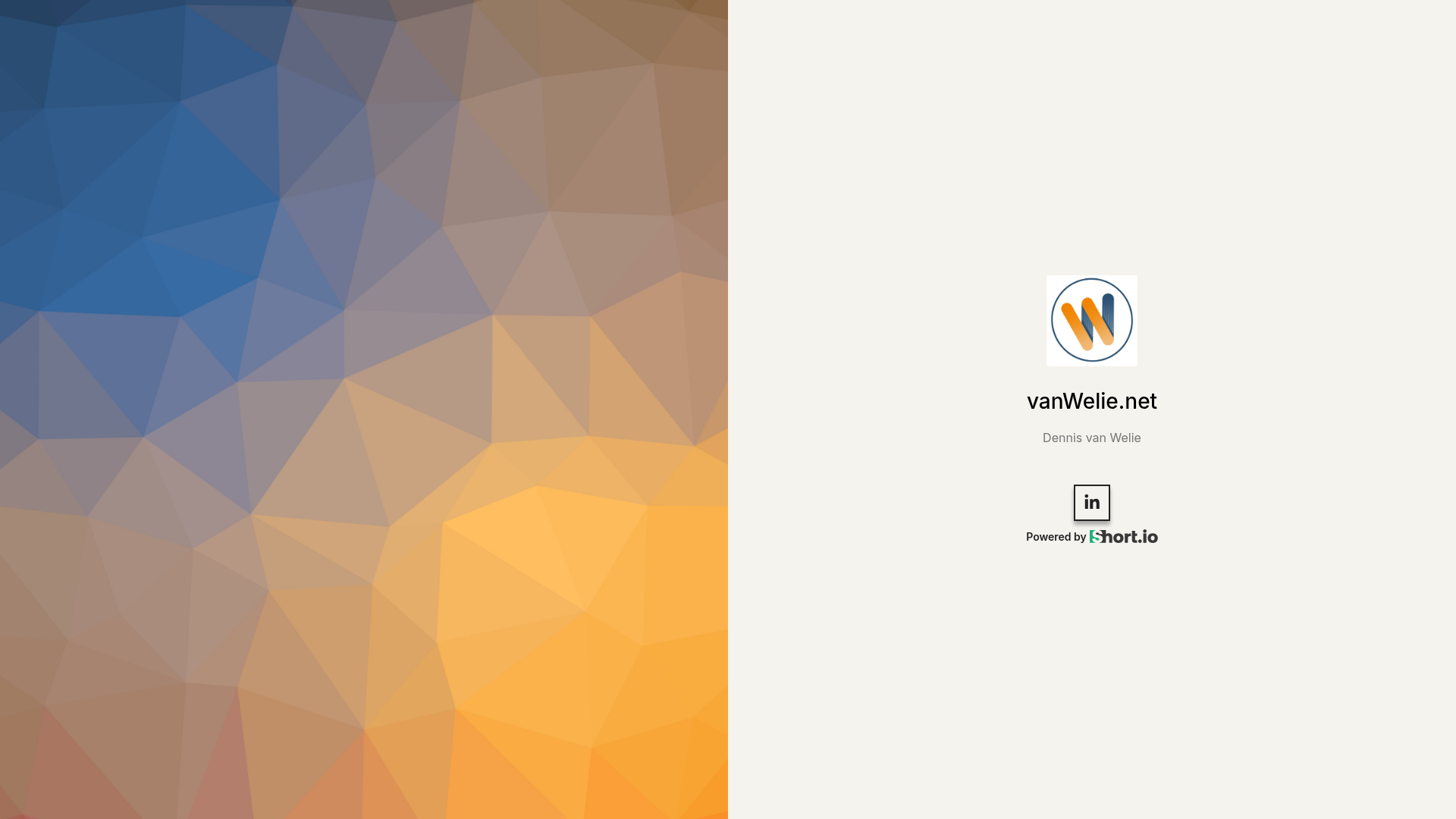 Screenshot van vanwelie.net
