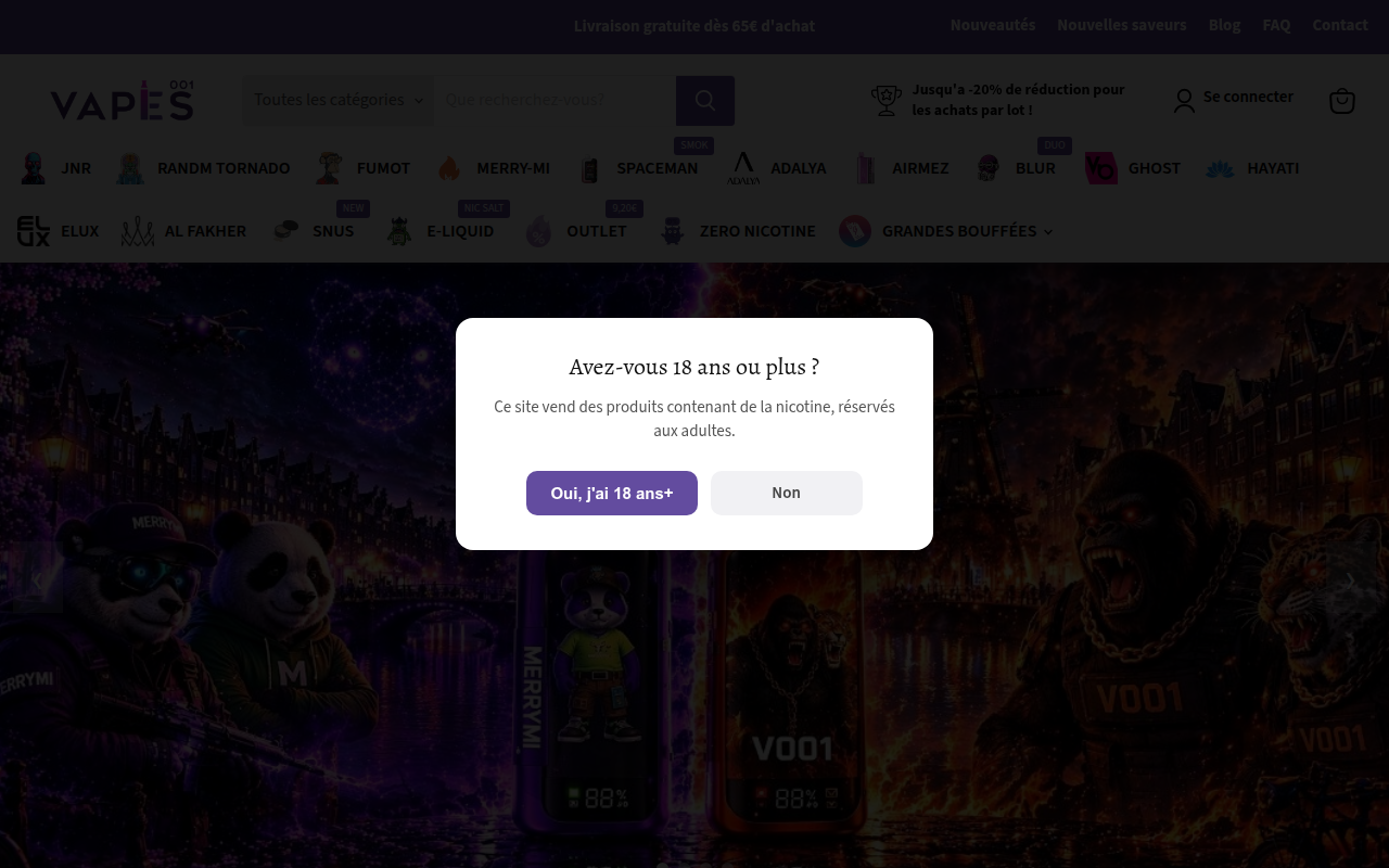 Screenshot van Vapes001