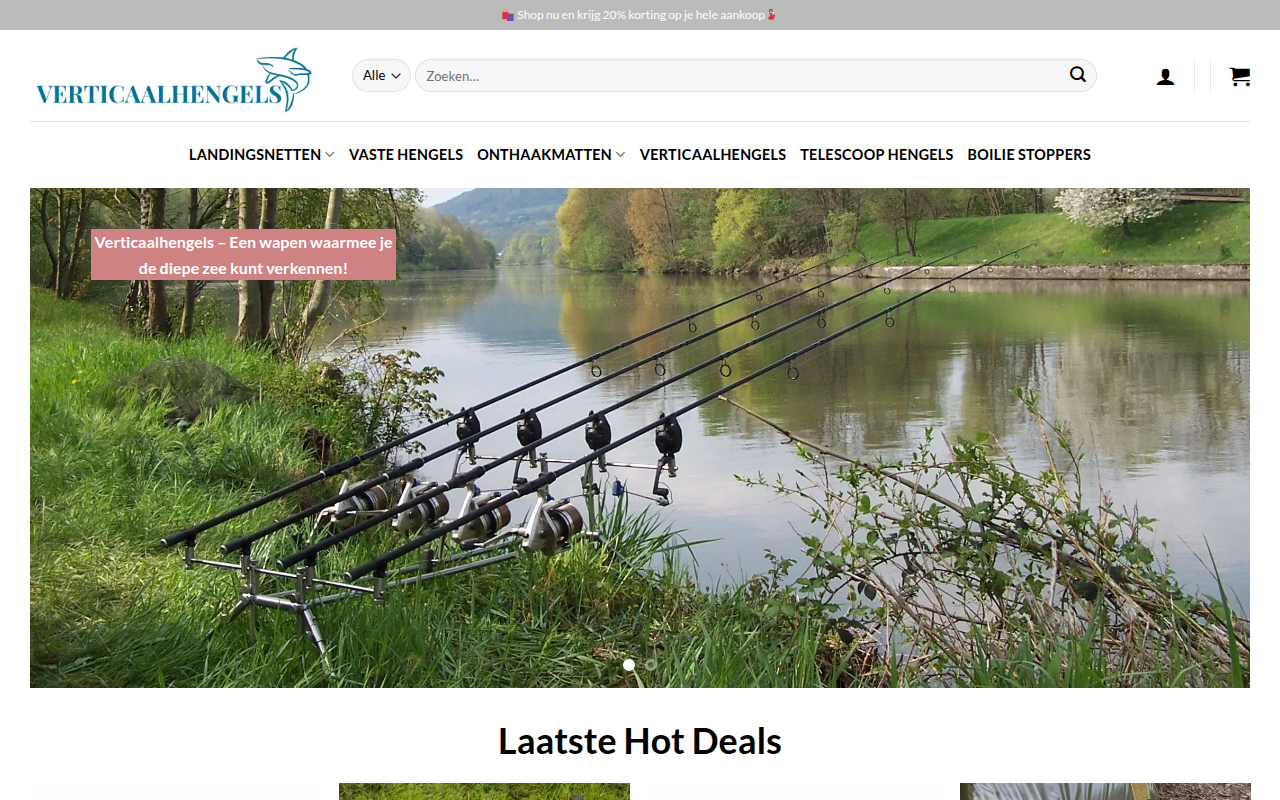 Screenshot van vastehengelsnl.com