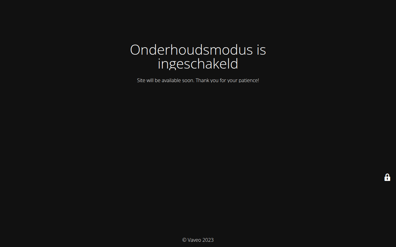 Screenshot van vaveo.nl