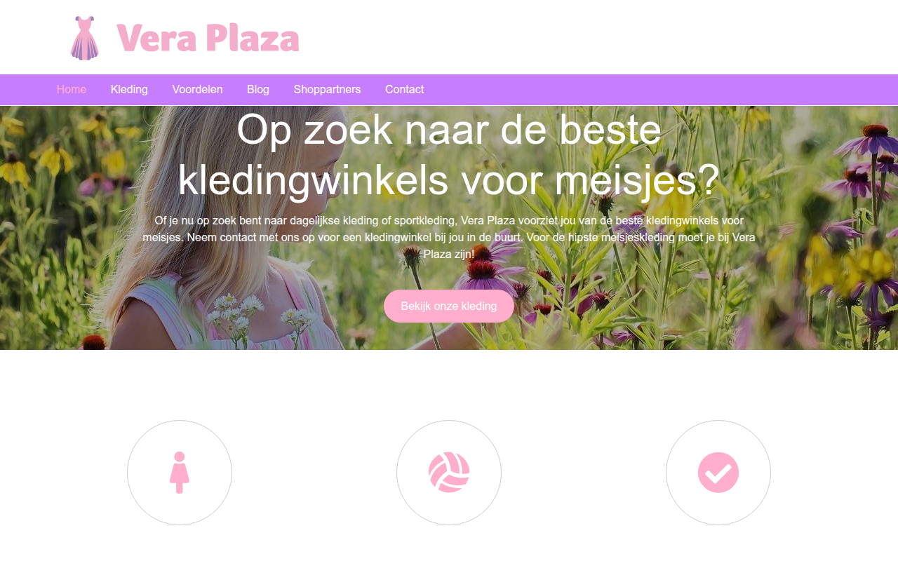 Screenshot van vera-plaza.nl