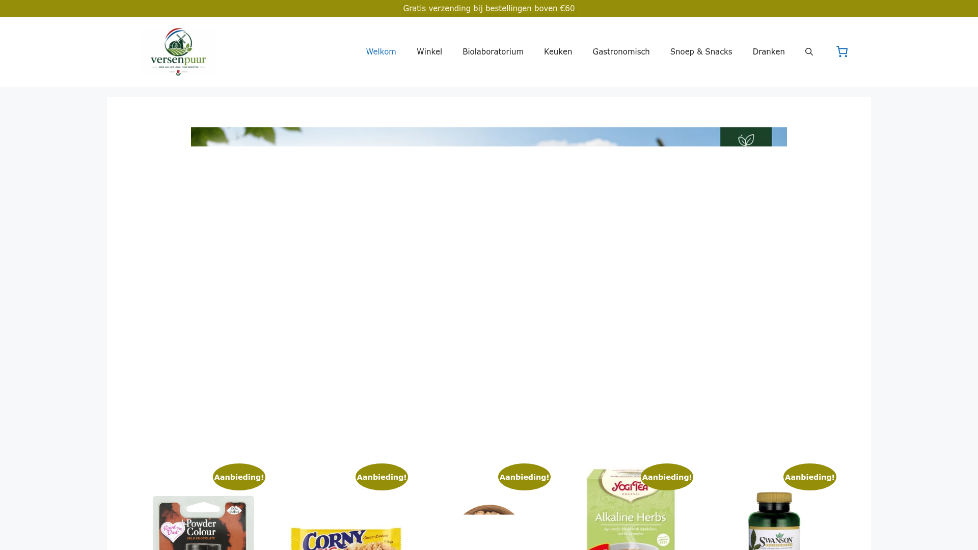 Screenshot van versenpuur.com