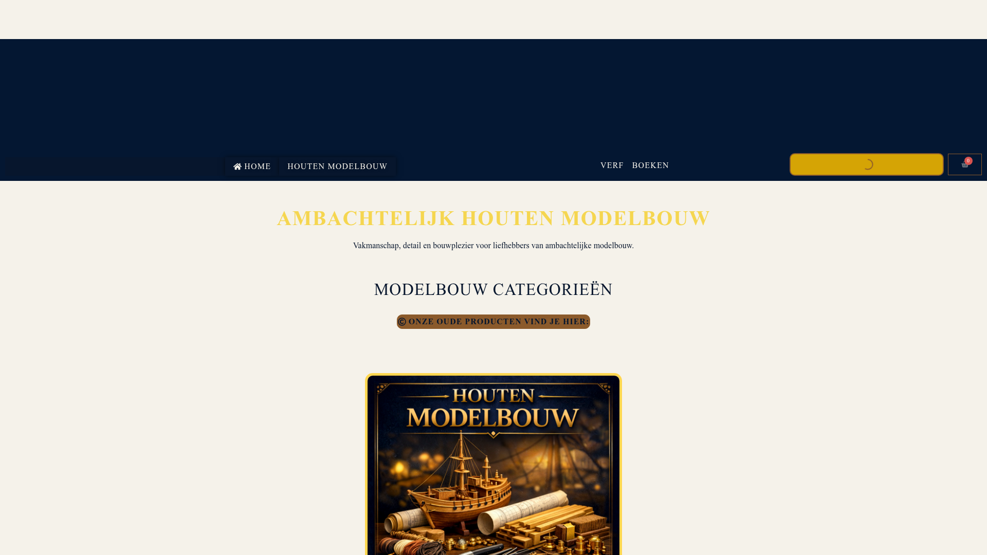 Screenshot van veter.shop