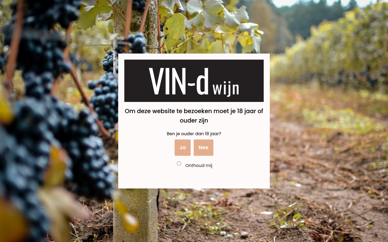 Screenshot van vin-dwijn.nl