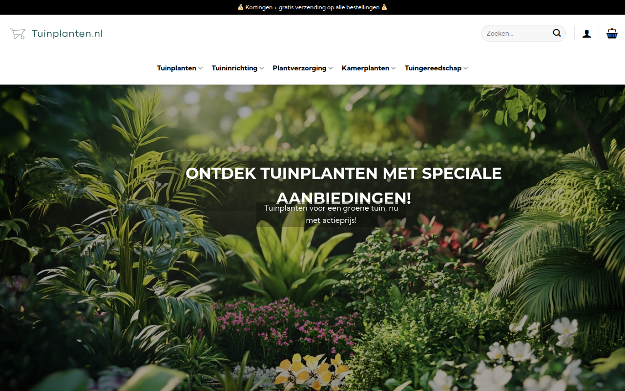 Screenshot van viooltjesnl.com