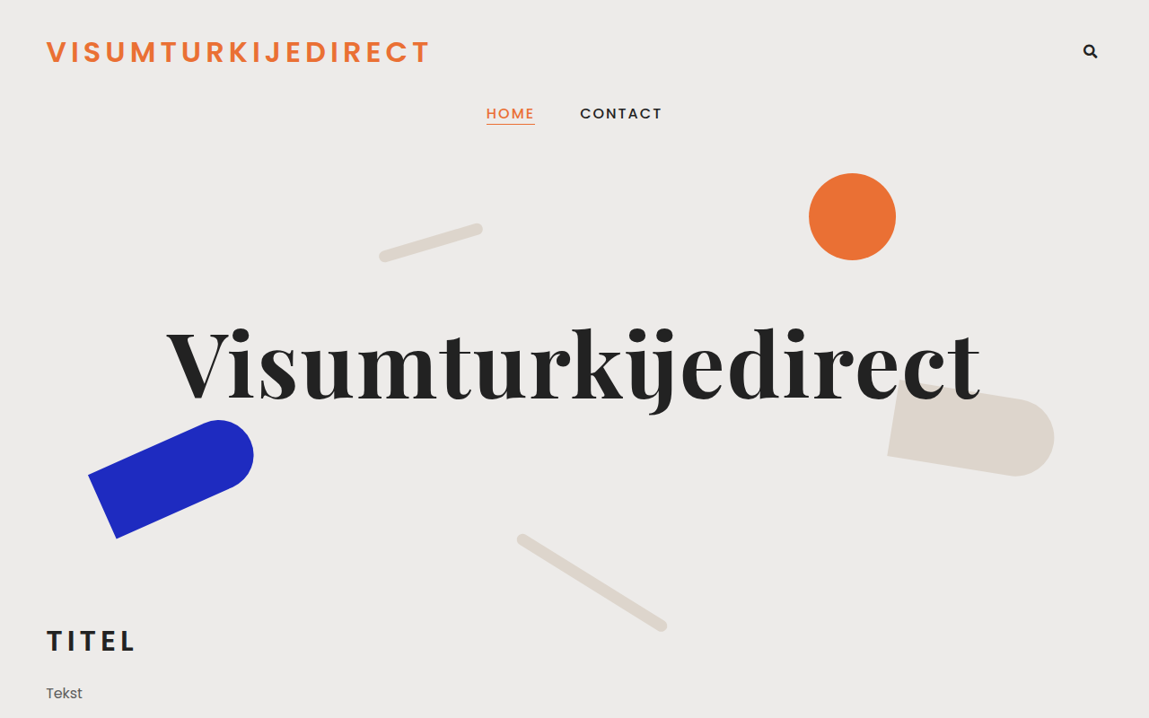 Screenshot van visumturkijedirect.nl