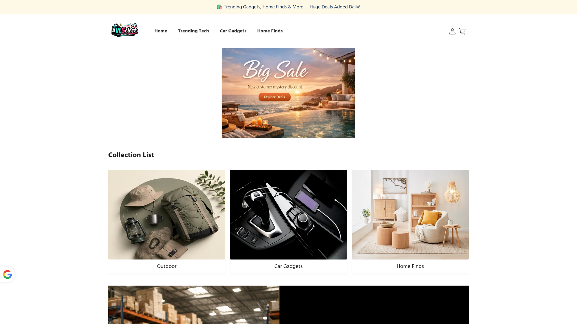 Screenshot van vlselect.com