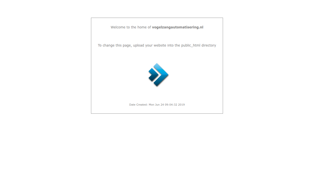Screenshot van vogelzangautomatisering.nl