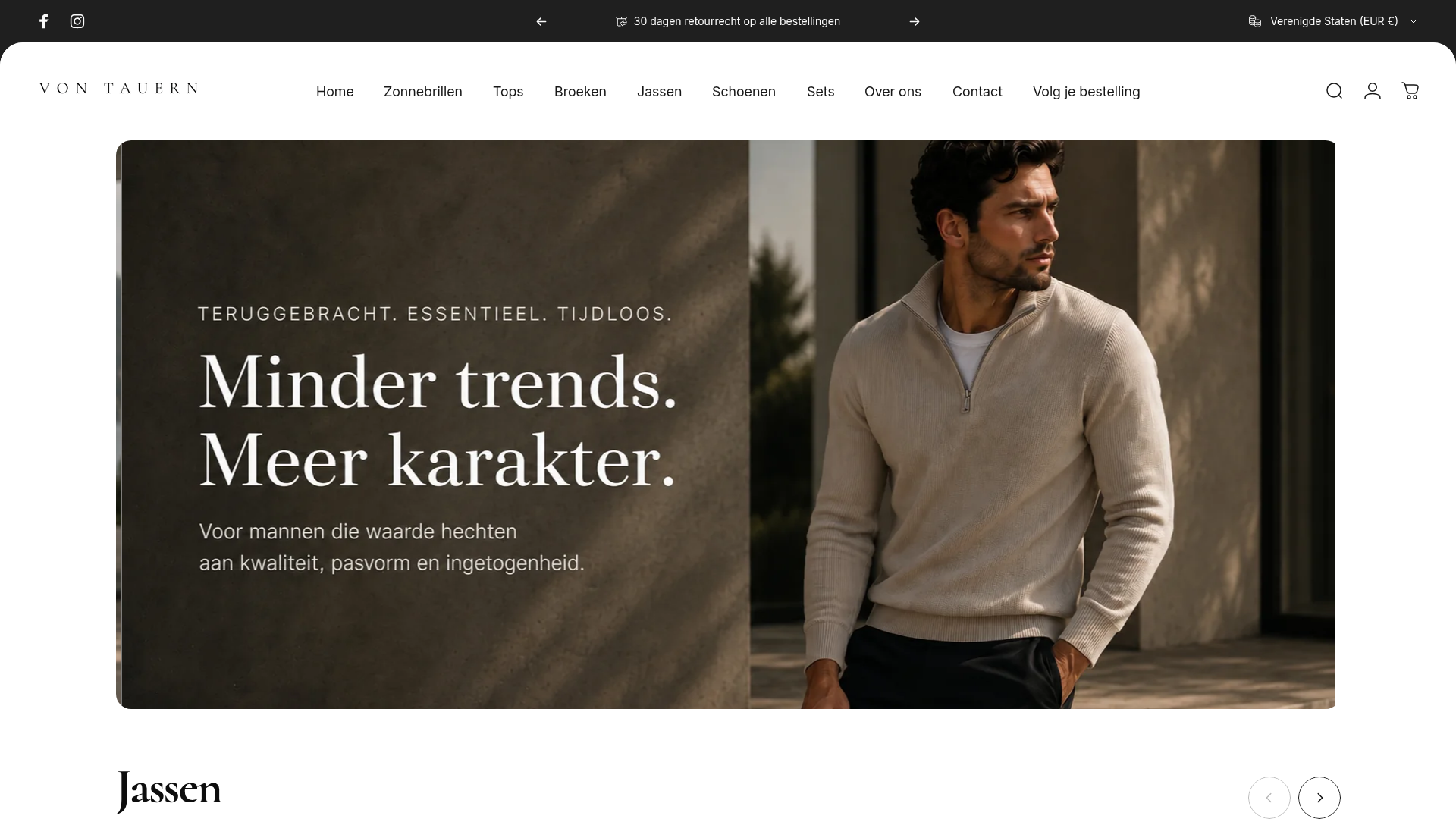 Screenshot van vontauern.com
