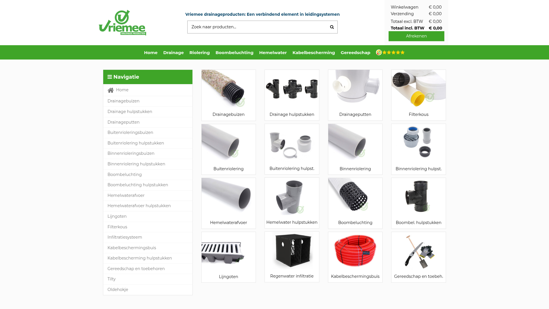 Screenshot van vriemee.nl