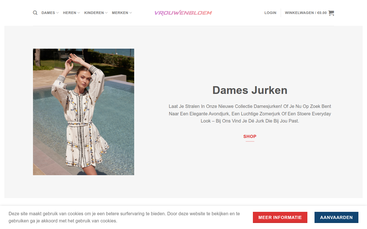 Screenshot van vrouwenbloem.com