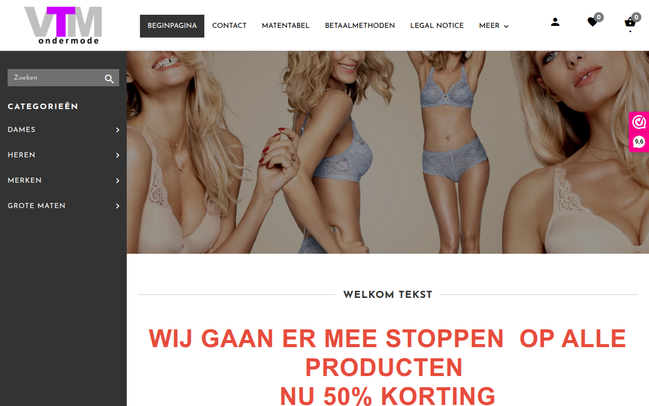 Screenshot van Vtm-ondermode