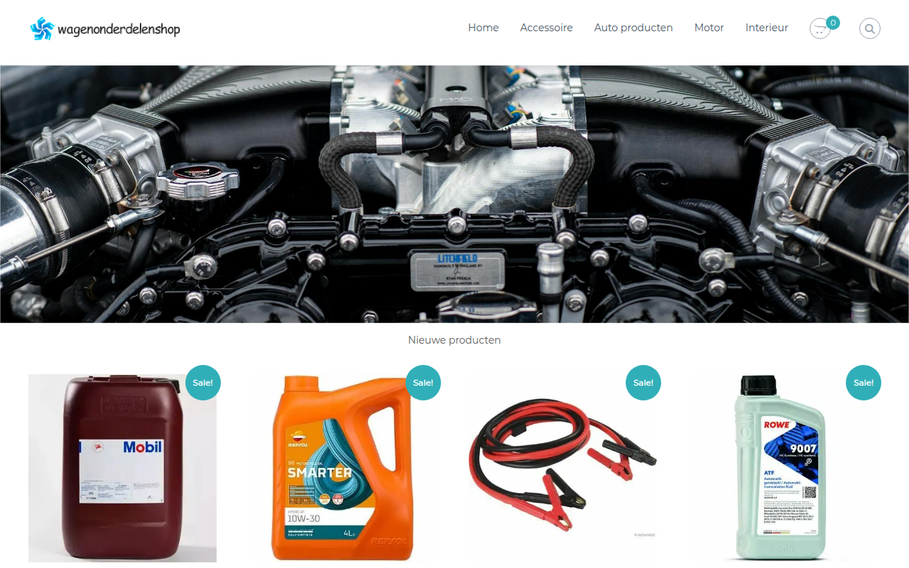 Screenshot van wagenonderdelenshop.com