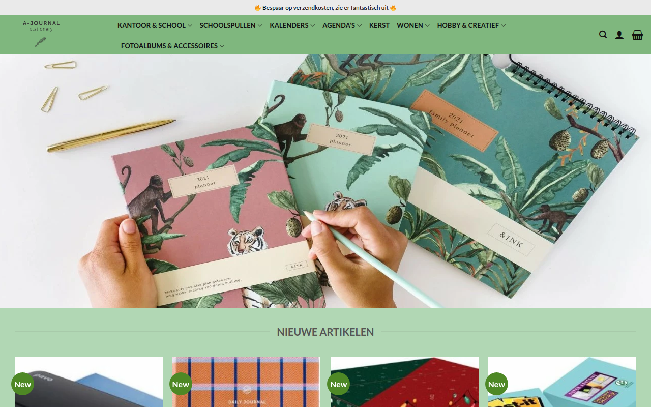 Screenshot van wandkalenders-shop.com
